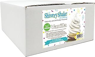 Shivery Shake Soft Serve Ice Cream Mix, 3 x 3.2 lb case, Vegan Vanilla