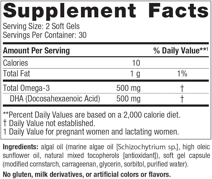 Prenatal DHA Vegan