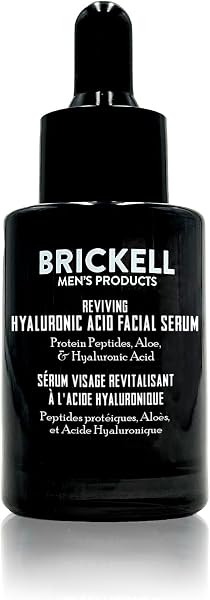 Brickell Men's Anti Aging Hyaluronic Acid Serum 30ml
