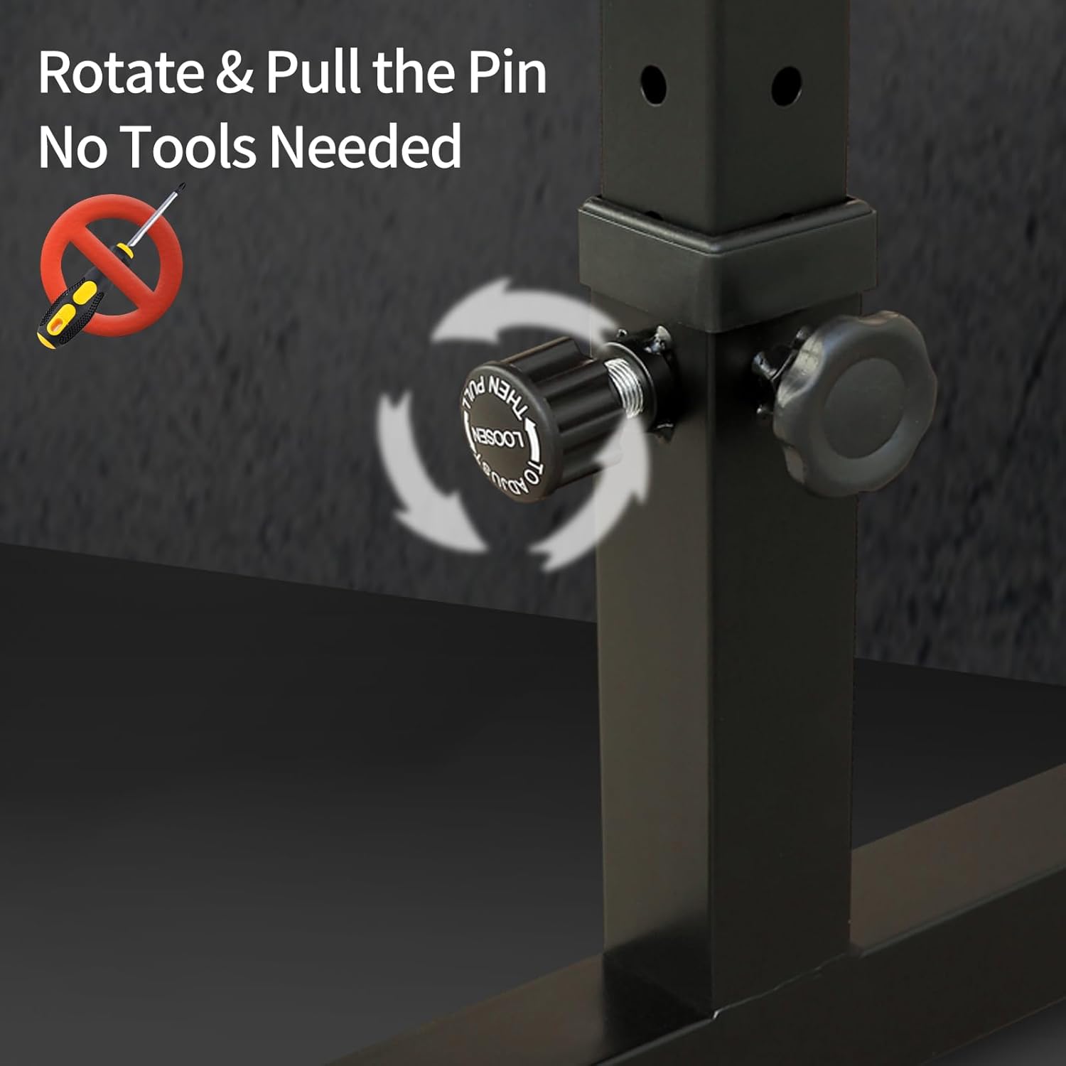 Flat Weight Bench for Strength Training – Height Exercise Bench for Home Gym, Fitness, and Workout