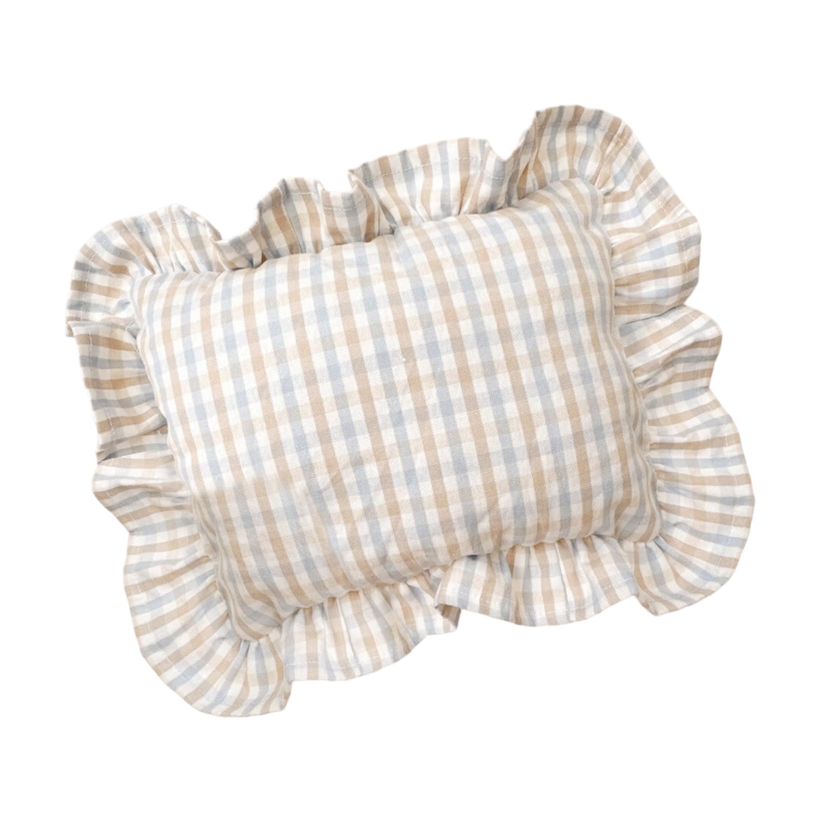 KMGDM Nordic Styled Baby Small Pillow 28x34cm Comfortable Design Headrest Cushion Pad for Newborns Bedding and Kids Room