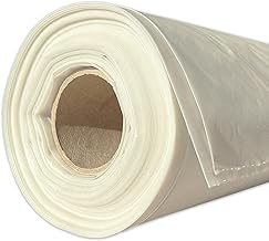 TECPLAST 3 x 15 m 40RPE Translucent Plastic Film for Floor Protection - Made in France