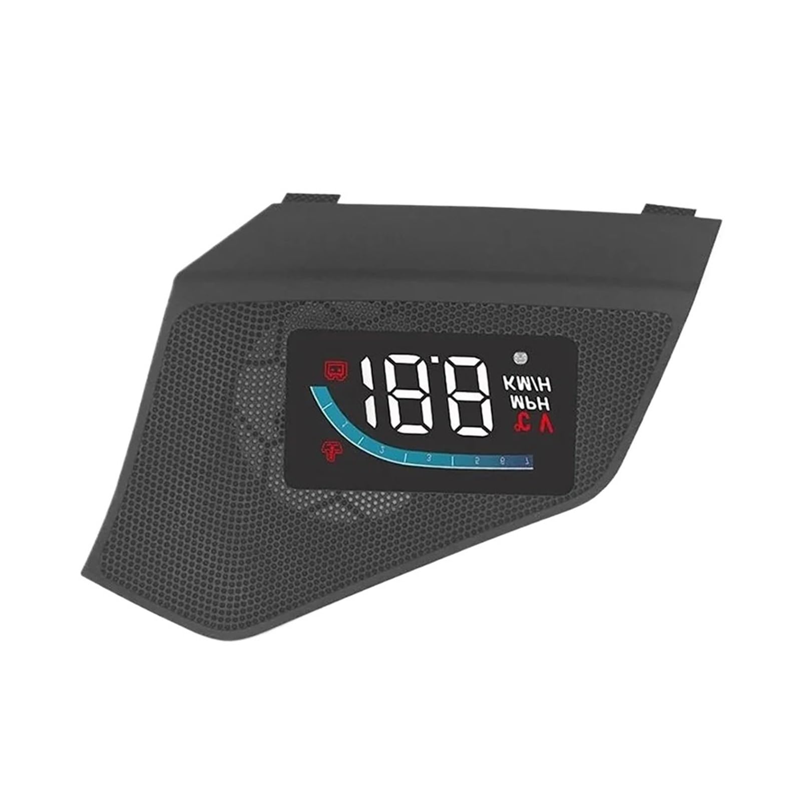 Auto HUD Proyector De Coche Alarma Head Up Display Velocímetro Parabrisas(MPH rotational)