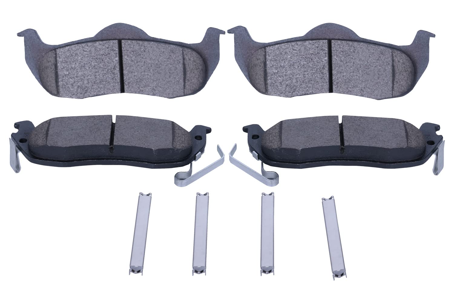 D1041 Premium Ceramic Disc Brake Pad Rear Replacement For Select 04-15 Nissan Titan 05-17 Armada 04-10 Infiniti QX56