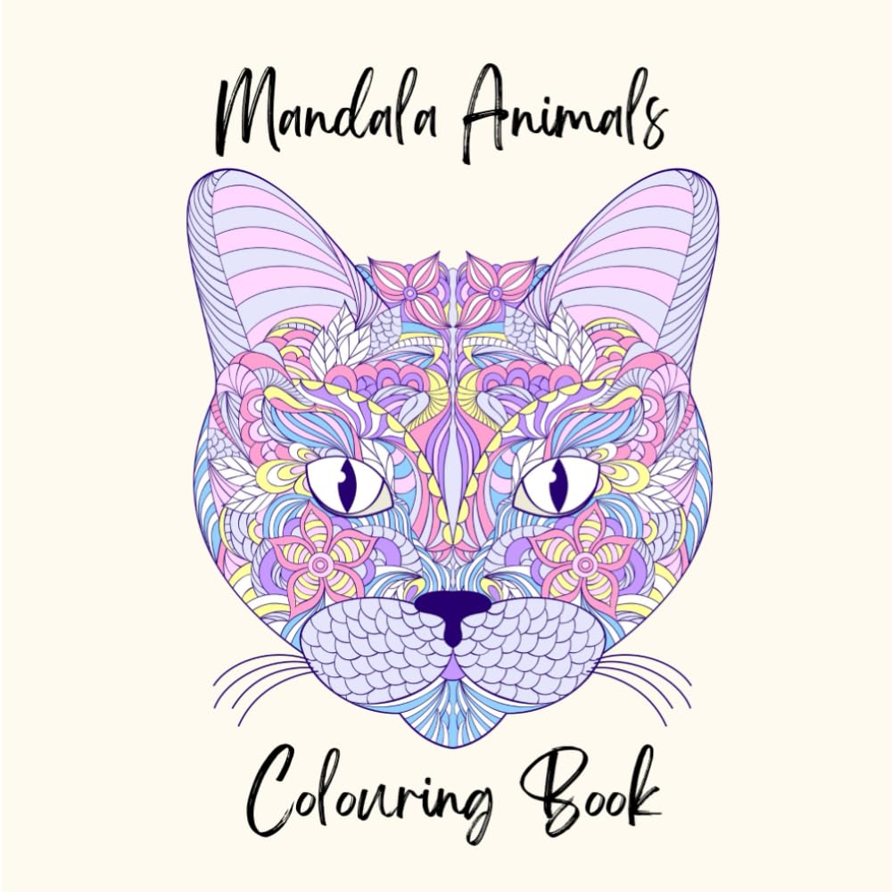 Mandala Animals Colouring Book (Colouring books)