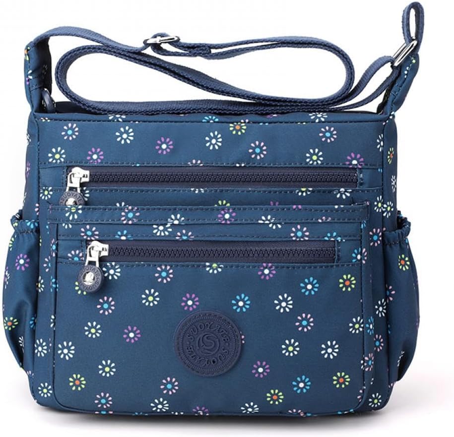 Bolso De Mensajero Informal Para Mujer, Bolso De Hombro De Nailon Impermeable, Bolsos Para Mamá De Gran Capacidad, Bolso Cruzado, Bolso Principal - AliExprs 1524