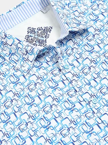 Image of StitchX Men's Long Sleeve Classic Fit Button Down Smart Shirt