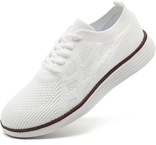 MGBDSZ Men Non-Slip Work Shoes Tennis Gym Sneakers Breathable Slip Resistant Lightweight and Comfortable for All-Day Wear Sports and Walking