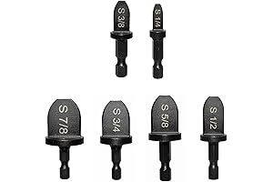 6 pcs swaging tool bits