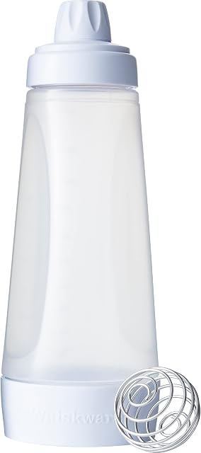 Whiskware mikser do naleśników, gofrów, naleśników i wielu innych z trzepaczką BlenderBall, pojemność BPA, 1065 ml, biały