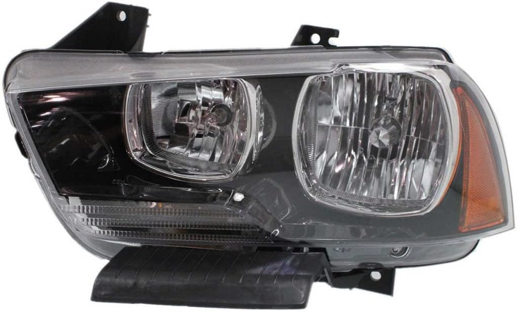 CarLights360: For Dodge Charger Headlight Assembly 2011 12 13 2014 Driver Side | w/Bulbs | DOT Certified |CH2502232