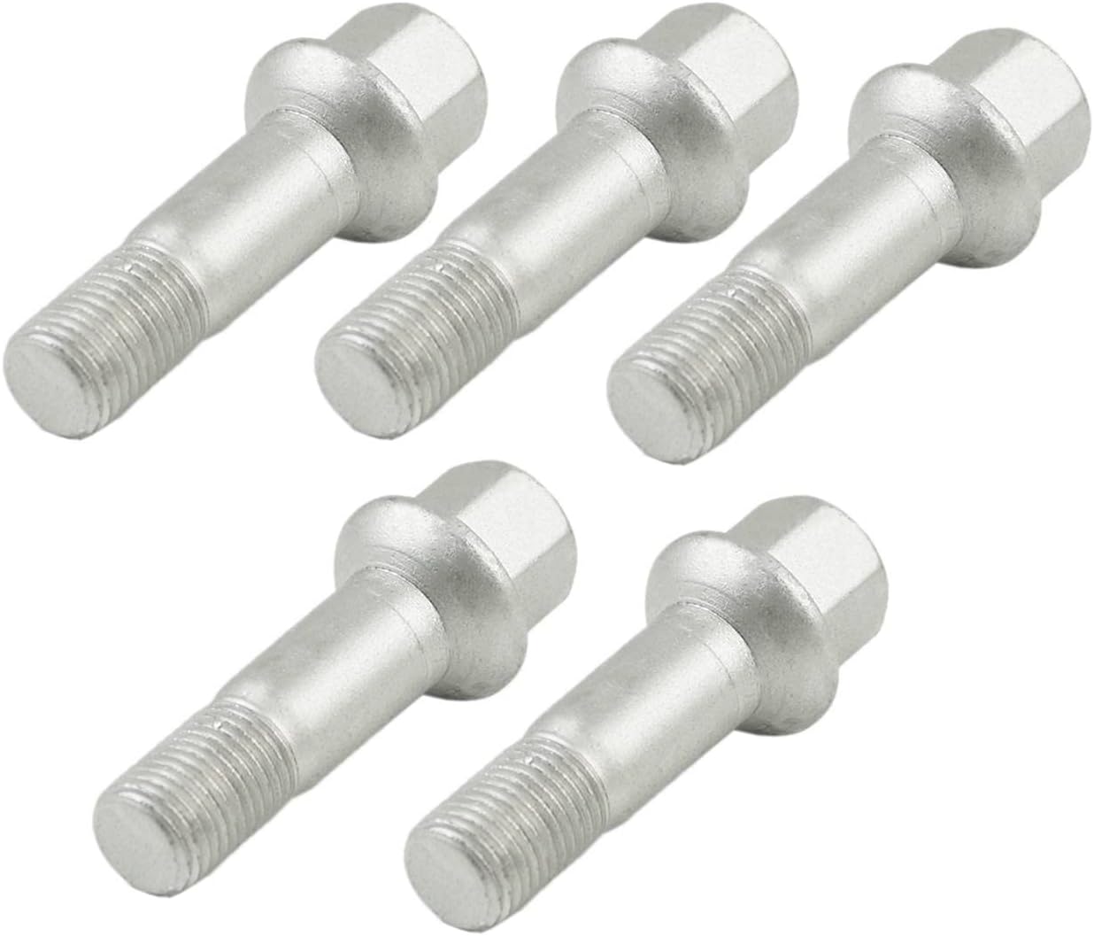 BOERLKY 5pcs Wheel Lug Bolts Nuts KIT for MercedesBenz W220 W204 W164 W251