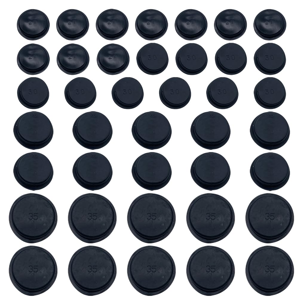 ccHuDE 40 Pcs Piggy Bank Plastic Stopper Cover Money Saving Box Plugs Piggy Bank Bottom Cap Piggy Bank Box Closure Plug Replacement Coin Bank Stopper