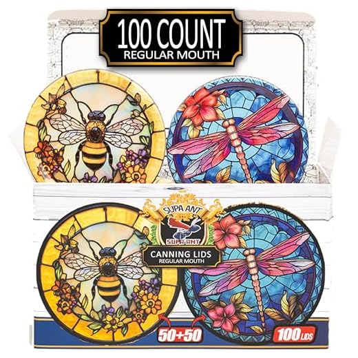 Supa Ant Wide Mouth Canning Lids