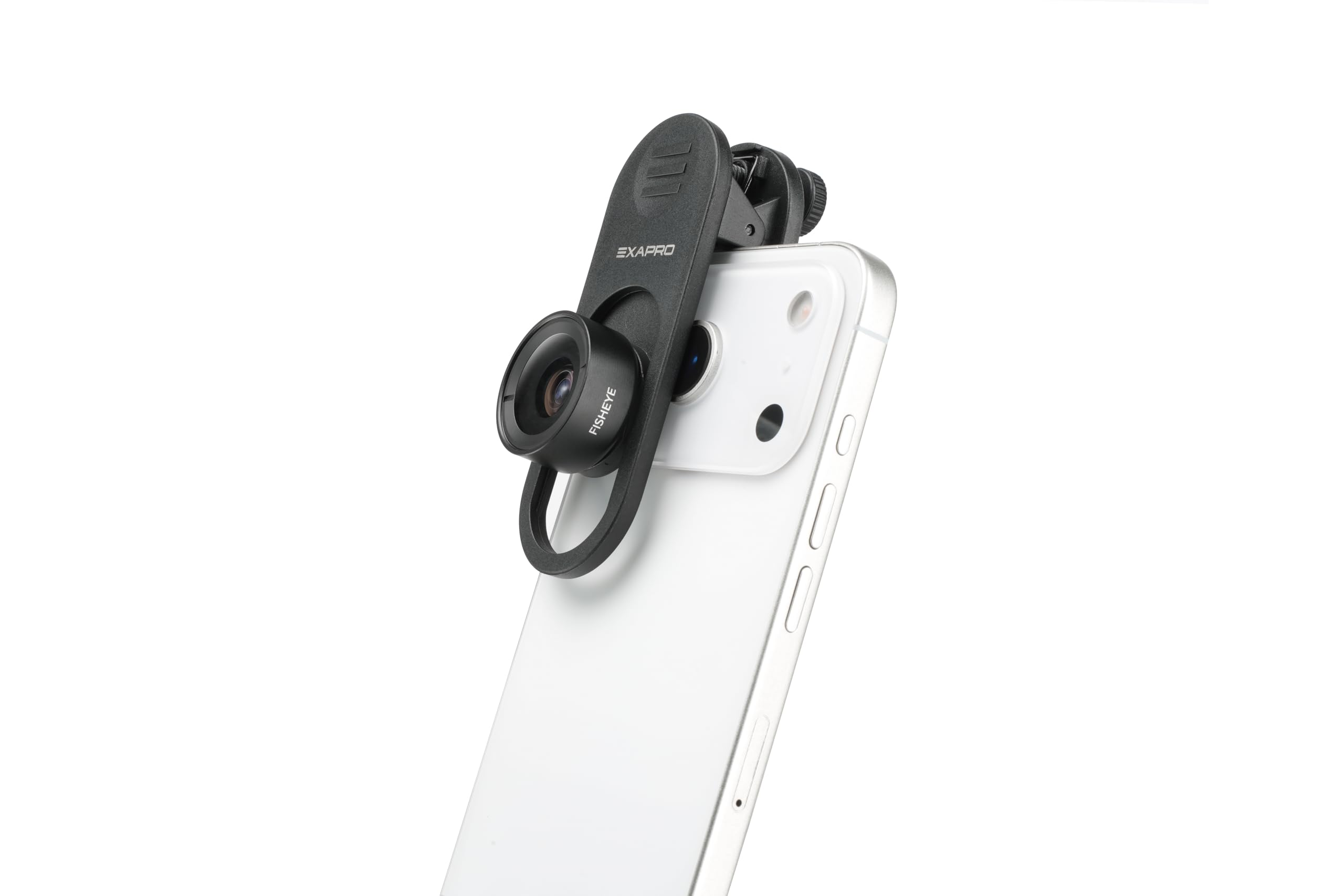EXAPRO EXP-CLFE - Obiettivo fisheye a clip per iPhone, Samsung Galaxy, Google Pixel, Android, EXP-CLFE