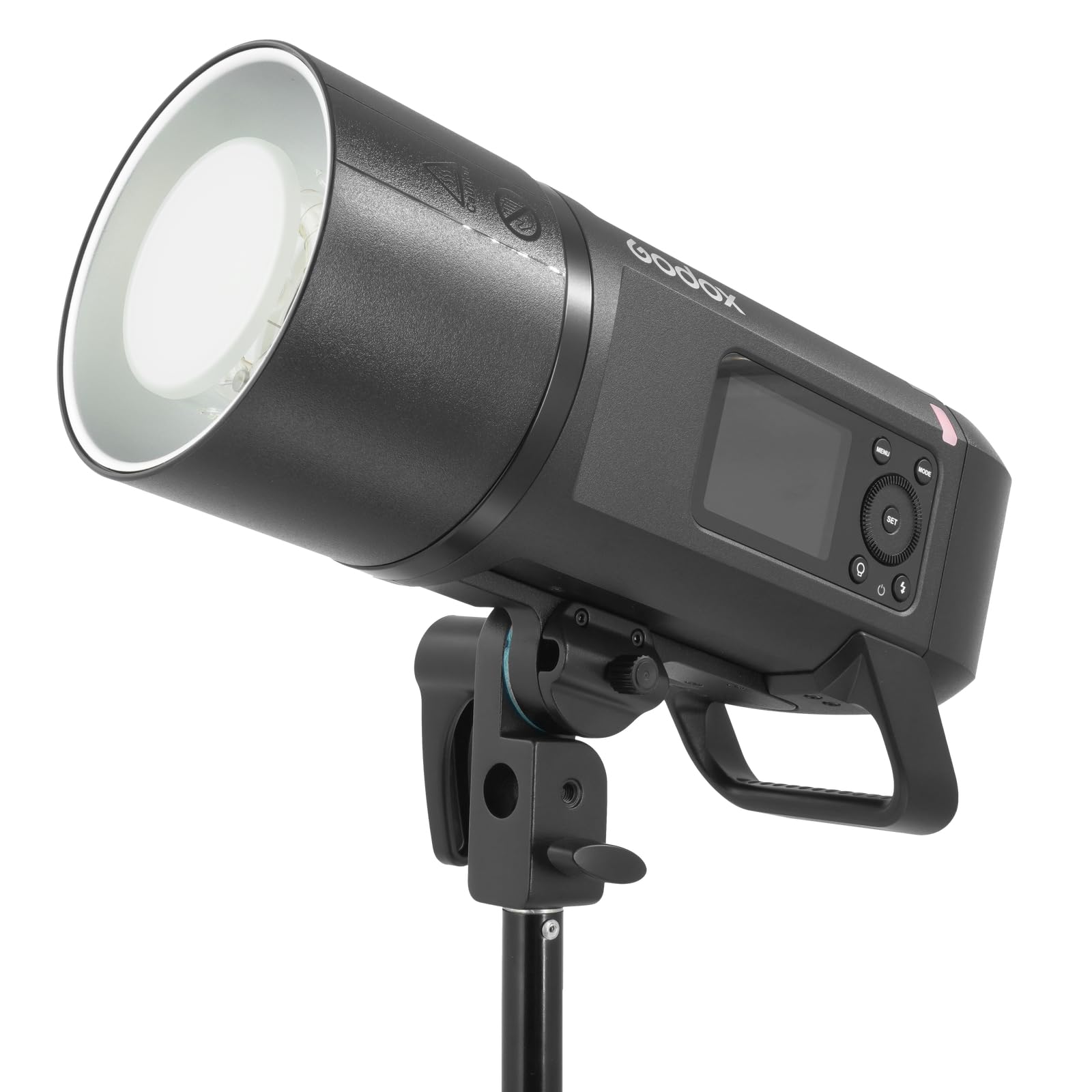 Godox AD600Pro II 600W Flash al Aire Libre, 40w luz de Estilo, 28.8V 2600mAh Batería, 0.01s - 0.9s Tiempo de Ciclo, 360 Flash de Potencia Completa, 5800 ± 200k CCT(AD600Pro Actualizada Versión)