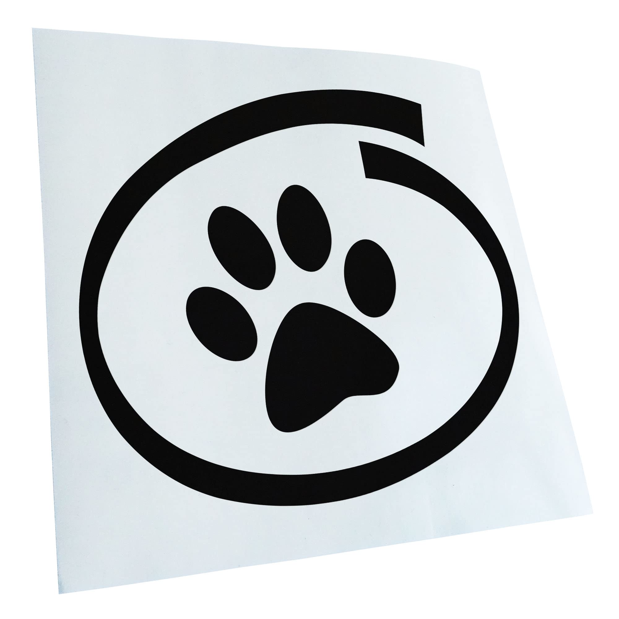Kiwistar Adesivo per auto – Cane/Gatto Inside Sticker per auto