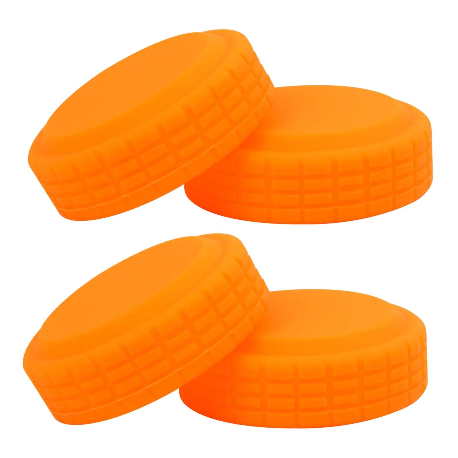 ™ 4Pcs Luggage Suitcase Wheel Cover Wheel Protection Low Noise Scratch Guard Orange|Travel | Luggage-image-24