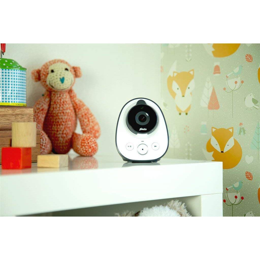 Alecto DVM-150 - Babyphone mit Kamera und 5" Farbdisplay, Weiß