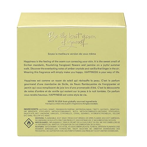 Miniatura 8 de HAPPINESS in a bottle Perfume para mujer  Eau de Parfum  Fragancia 25 oz 25fl oz