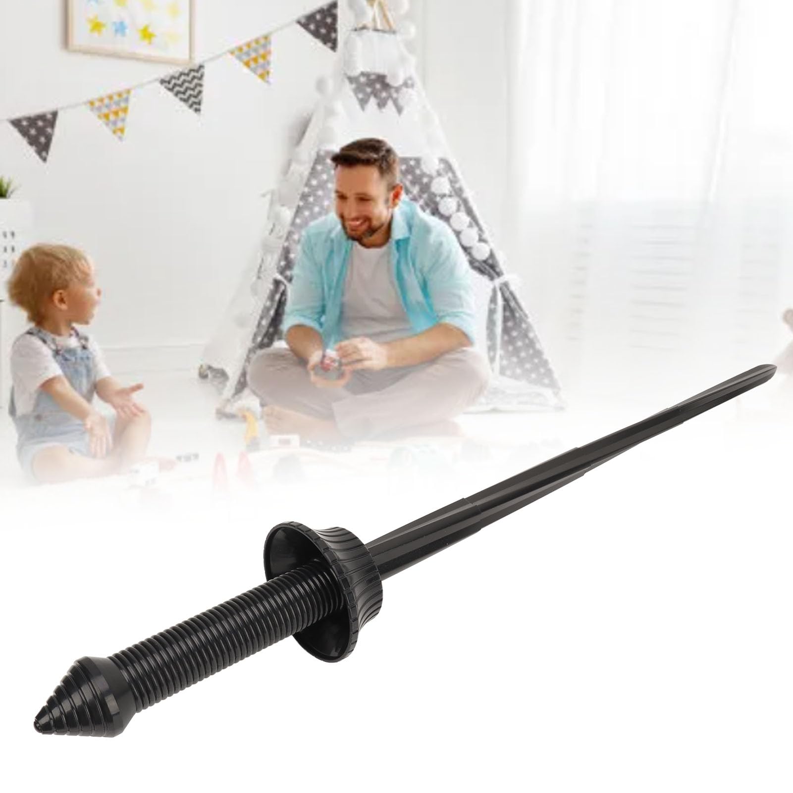 Zwaartekracht Zwaard Speelgoed 3D Print Intrekbare Zwaarden Anti Stress Speelgoed Speels Entertainment Speelgoed voor Volwassen Kinderen AngstTherapie Zwart | NL