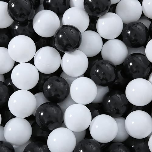 Vista 214 de STARBOLO Ball Pit Balls for Toddlers Phthalate Free BPA Free Non-Toxic Crush Proof Play Balls for Toddlers Kids Pool Playhouse Pack of 100 200 500