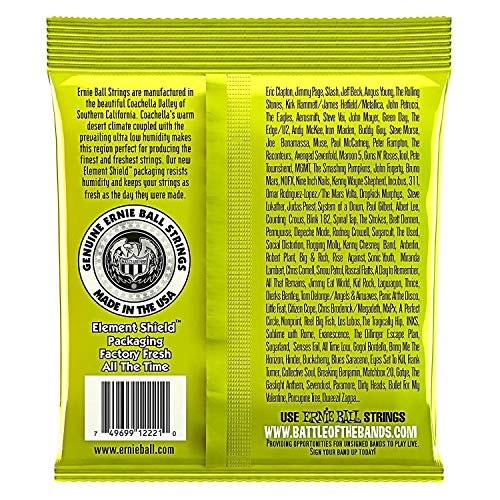 Ernie Ball Electric Guitar Strings, 2221 Regular Slinky, 3 Pack, Nickel, Medium, Limited Edition - Image 3