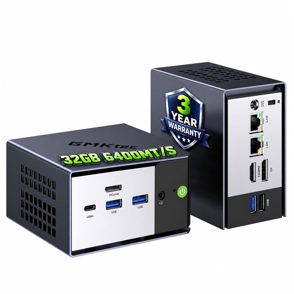 Amazon.com: GMKtec K16 Mini PC Gaming AMD Ryzen 7 7735HS (Turbo