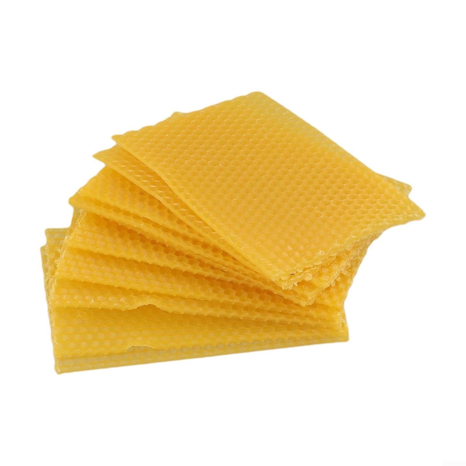 Cera de abeja natural con alambres de panal para una apicultura eficiente y segura