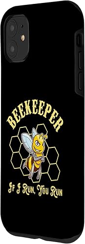 Miniatura 8 de iPhone 1212 Pro Funny If I Run You Run Humorous Beekeeper Sayings Jokes Case