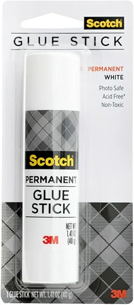 Scotch Glue Stick, 1.41 oz, 1/Pack, Acid Free and Photo Safe (003-CFT)