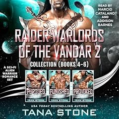 Raider Warlords of the Vandar Collection 2, Books 4-6 Audiolibro Por Tana Stone arte de portada