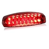 QUASCO Universal 12V Tail Light ATV Taillight Brake Lights Compatible with Yamaha Honda Suzuki 50cc 70cc 90cc 110cc 125cc Tao Tao Scooter Motorcycle