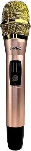 Miniatura 2 de ImPro UHF-88MXR Micrófonos inalámbricos UHF profesionales (oro rosa)