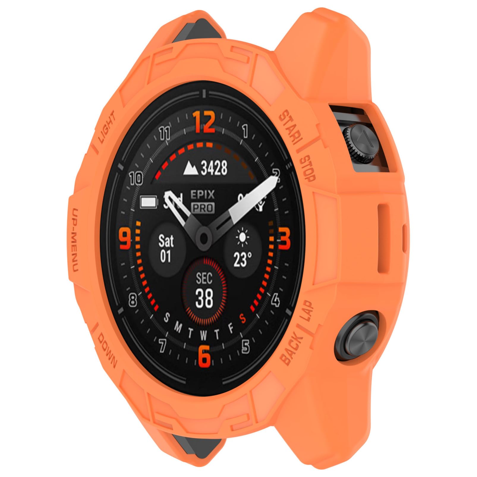 Amazon.co.jp: Comtax for 対応 Garmin EPIX pro 42MM ケース TPU材質 