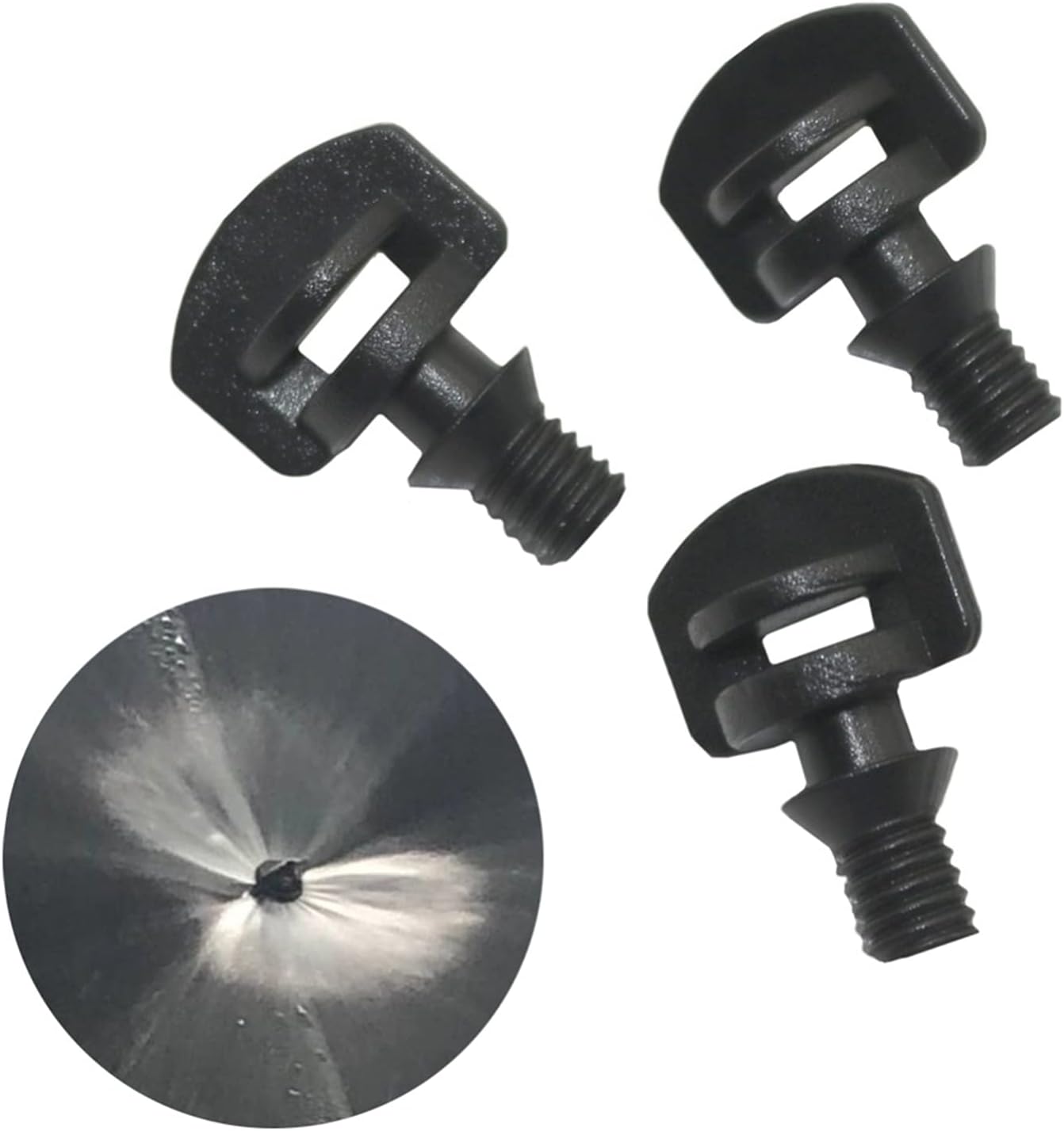 500個 外ねじ 360度屈折マイクロノズル ガーデン 農業 灌漑 温室 屈折 スプリンクラー