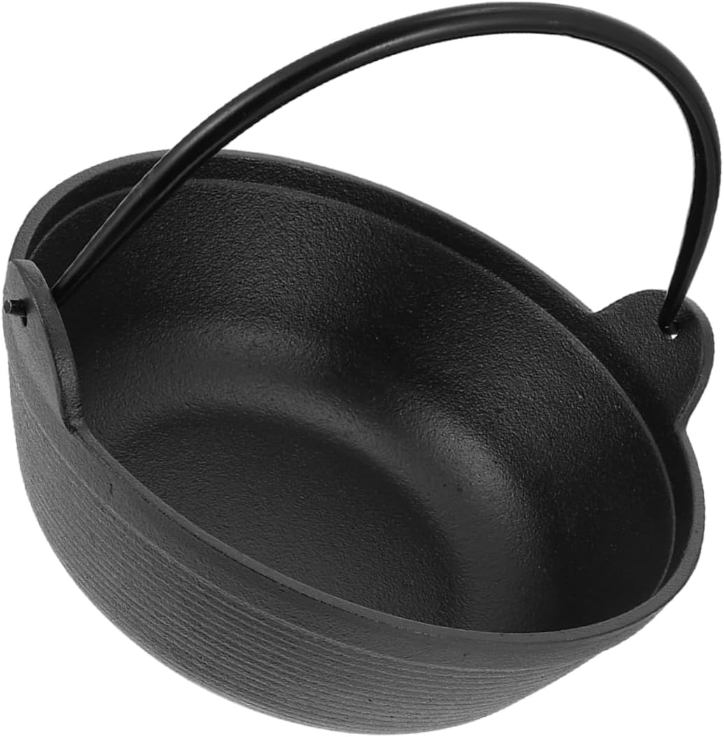 Cast Iron Cauldron Camping Pot Cooking Pot Dutch Oven Lids Dutch Oven Outdoor Saucepan