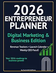 2026 Business Planner – Digital Marketing Edition: January – December 2026