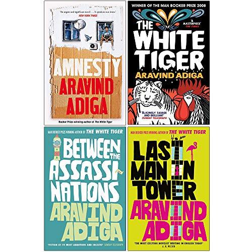 Aravind Adiga Collection 4 Books Set