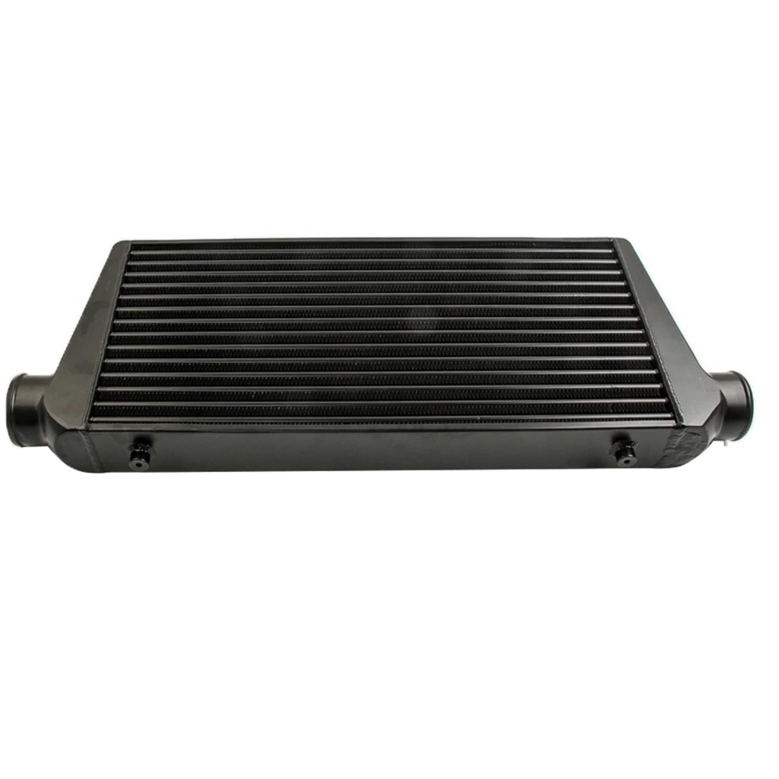 Cvgffs Black Front Intercooler Front Intercooler Tube And Fin 600X300x76 3Inch In/Outlet For Universal