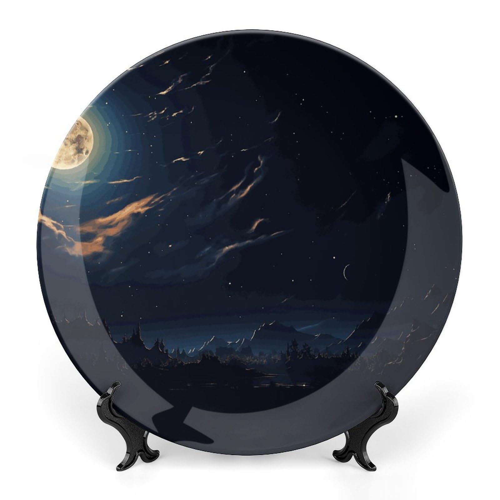 Plats de service en porcelaine de 20,6 cm pour embellir une table terne