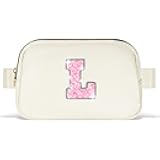 Graduation Gifts for Girls Teens Kids Women Her - 2024 Graduation Gifts,Belt Bag Cute Trendy Stuff Graduation Essentials Accessories | Cream,Initial L