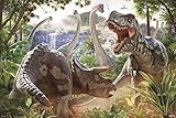 international post tracking france Dinosaur Battle (David Penfound) 61 x 91.5cm Maxi Poster