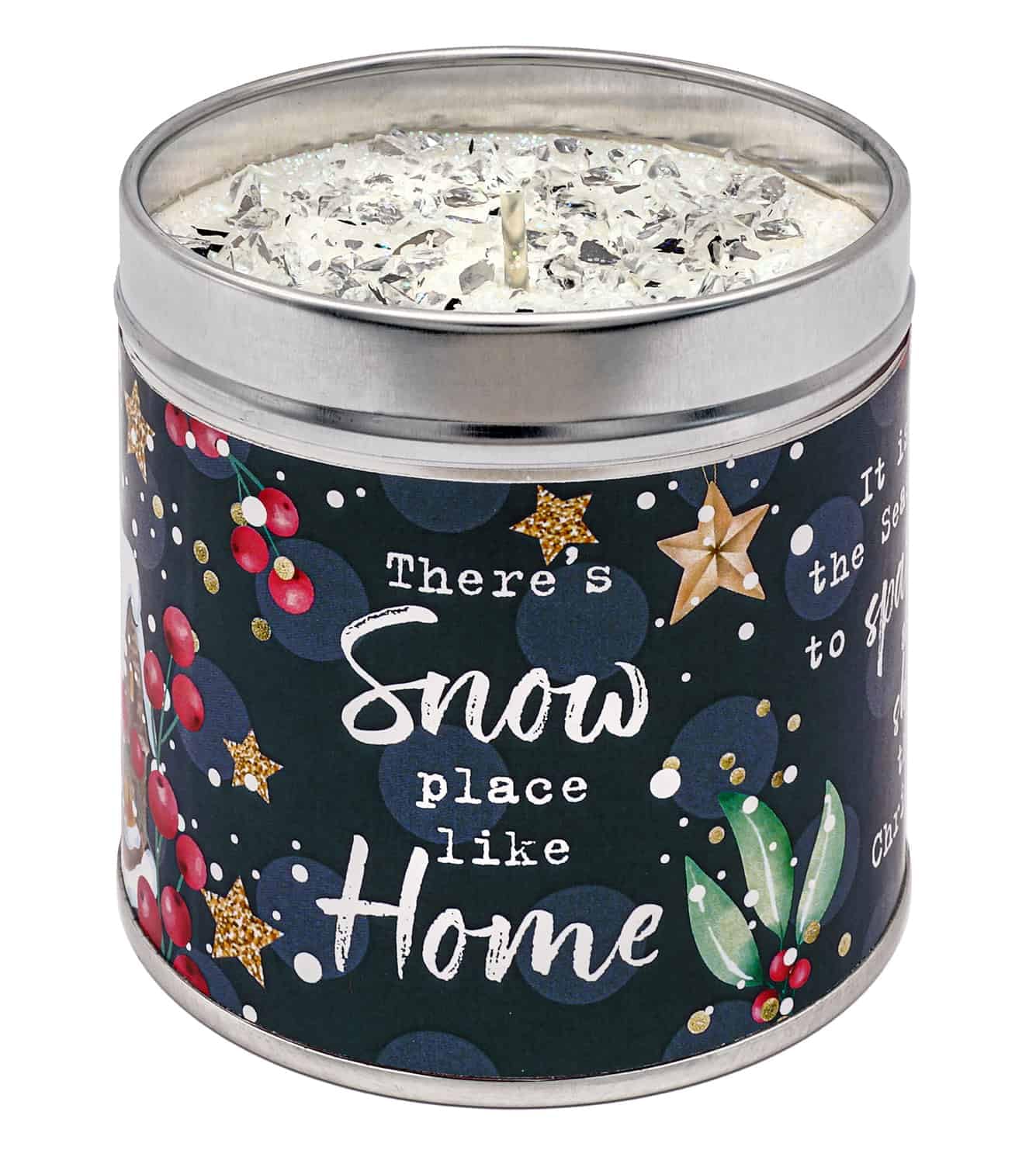Best Kept Secrets Snow Place Like Home Festive Tin Candle