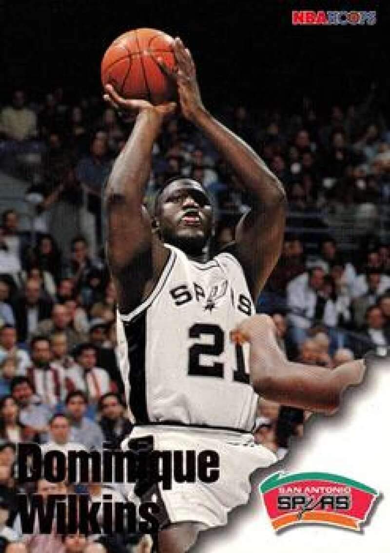 Amazon.com: 1996-97 NBA Hoops Series 2#239 Dominique Wilkins San Antonio  Spurs Official Basketball Card made by SkyBox International : Collectibles  & Fine Art