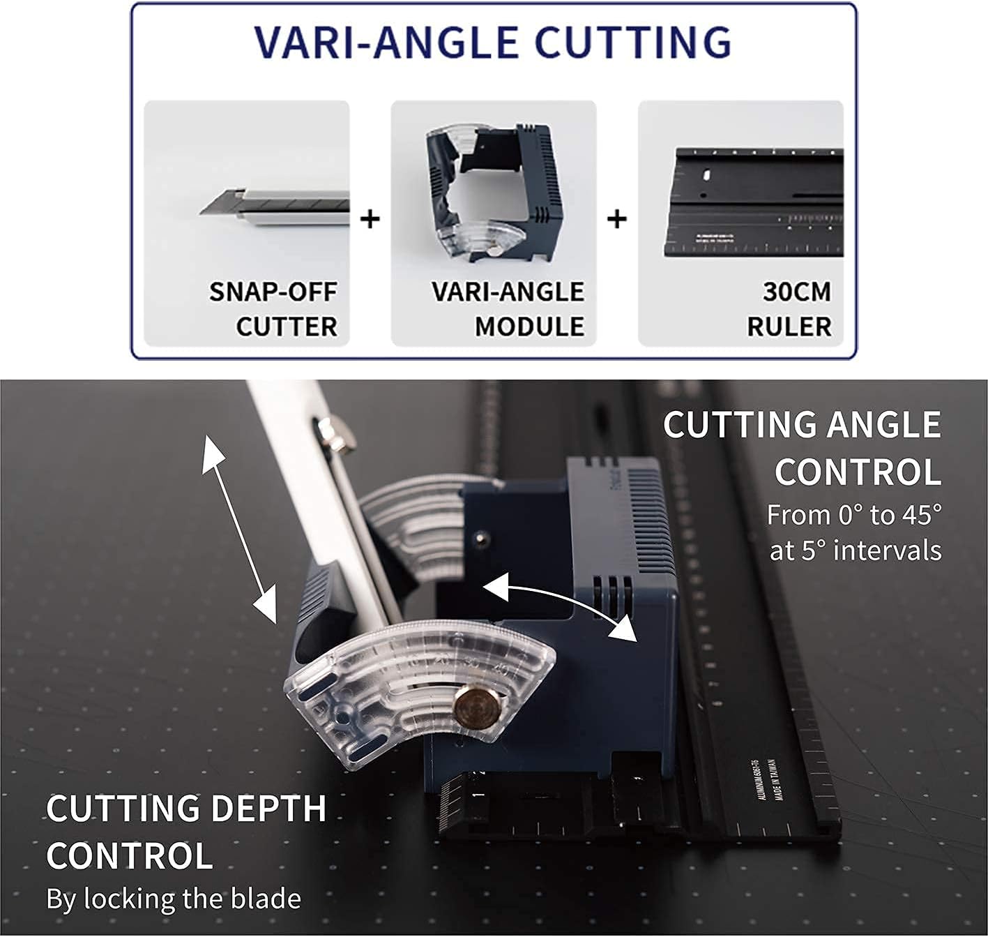Lіmіtеd Dіѕсоunt PolarLab Perfect Cut: a Craft Knife Set for Straight/Curved/Inclined/Bevel/Circle Cutting - Precision Cutter for Mat, Foam, EVA, Cardboard, Leather, Paper and More (12 Inch, Imperial) Exсluѕіvе Dіѕсоunt 80% оƒƒеr PolarLab Perfect Cut: a Craft Knife Set for Straight/Curved/Inclined/Bevel/Circle Cutting - Precision Cutter for Mat, Foam, EVA, Cardboard, Leather, Paper and More (12 Inch, Imperial)