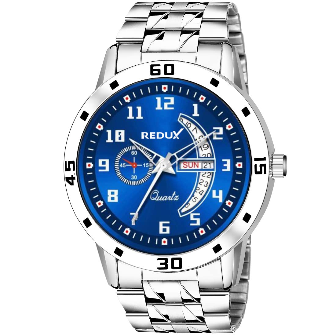 REDUX Stainless Steel Mw-406 A Classic Analog Blue Dial Watch For Men And Boys (B09FTLQNK6) Amazon Price History, Amazon Price Tracker