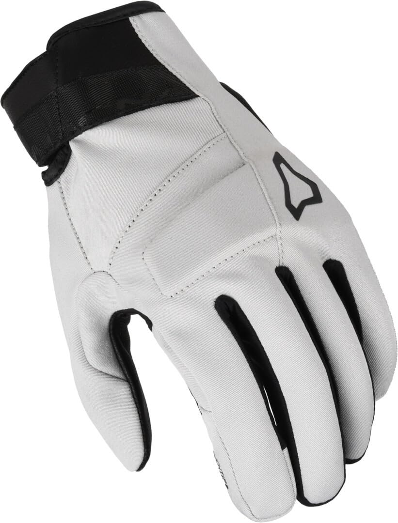 Macna Men's Light Grey Astrill Motorcycle Gloves