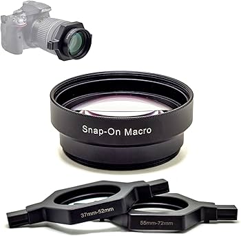 Amazon | FotoZハイビジョンスナップマクロレンズ、37-52 mmと55-72 mm Amazon | FotoZハイビジョンスナップマクロレンズ、37-52 mmと55-72 mm