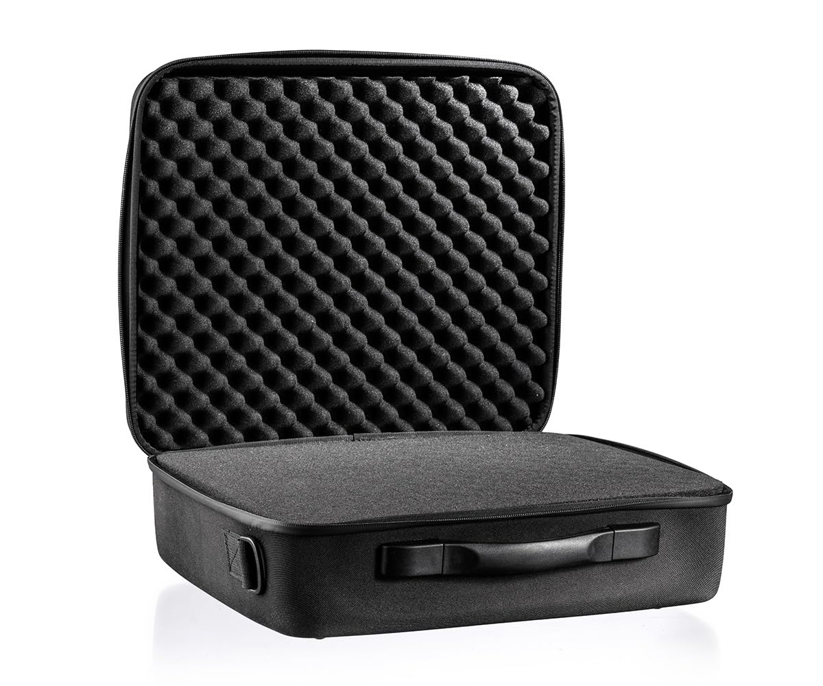 Funda rígida termoformada duradera de EVA 400, con espuma para almacenamiento de equipos sensibles, a prueba de golpes, diseño ligero con inserto de espuma personalizable, ideal para